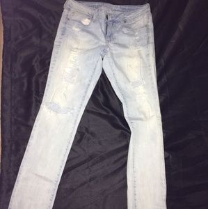 Light blue American Eagle Jeans .